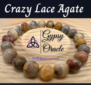 Crazy Lace Agate Bracelet