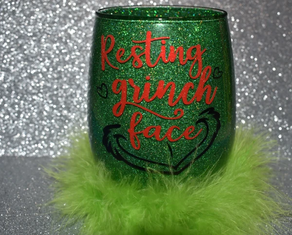 Resting Green Face Holder
