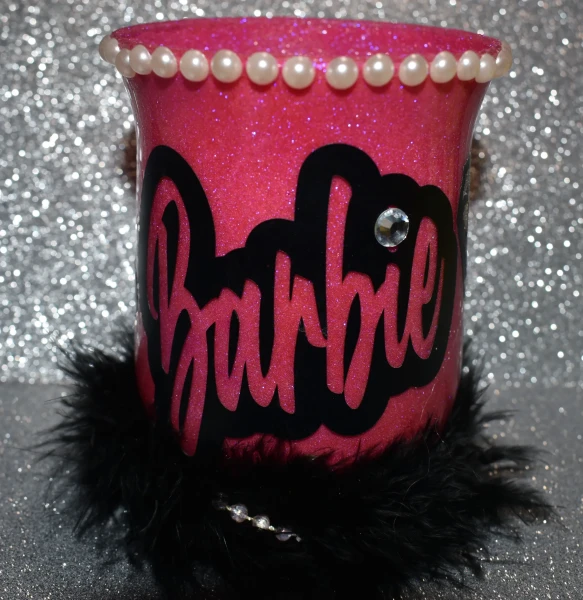 Pink Girls Name Holder