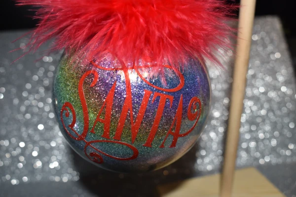 3in Santa Ornament 