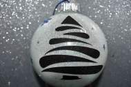 4in Glass Tree Orn