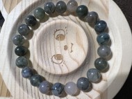 Moss Agate Bracelet 8mm