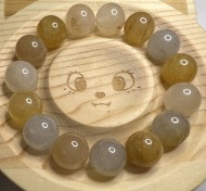 Golden Jade Bracelet 12mm