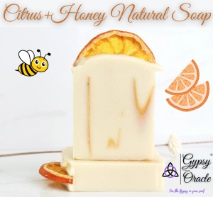 Citrus + Honey Natural Soap