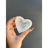 Selenite Heart Mini Crystal Bowl