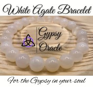 White Agate Bracelet