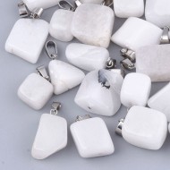 Natural White Jade Pendants