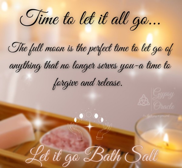 Let it Go Full Moon Bath Salt