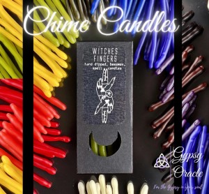Witches Fingers - Hand Dipped, Mini Beeswax Candles 