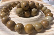 Wood Grain Jasper Bracelet 8mm
