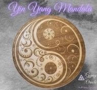 Yin Yang Mandala Crystal Grid