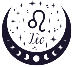 Leo astrology crescent moon stars